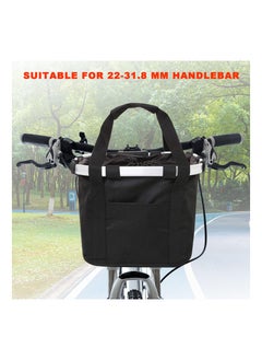 Generic Front Dog Bike Basket, Removable Waterproof Bicycle Bag for Adults, Folding Pet Carrier for Shopping, Camping, and Cycling - Easy to Carry Bike Baskets for Bicycles.  - Image 4