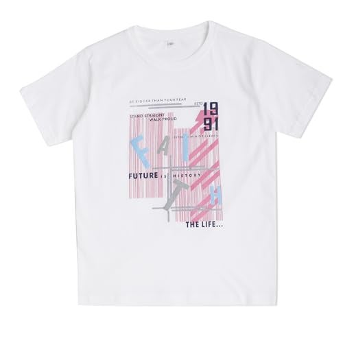 CAVIO Boys Checks Print Hooded Shirt and T-Shirt Pink - Image 2