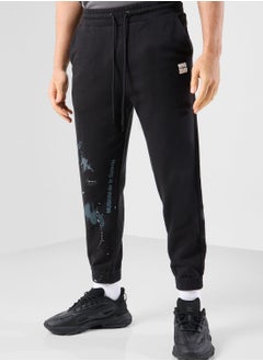 Logo Cuffed Sweatpants
