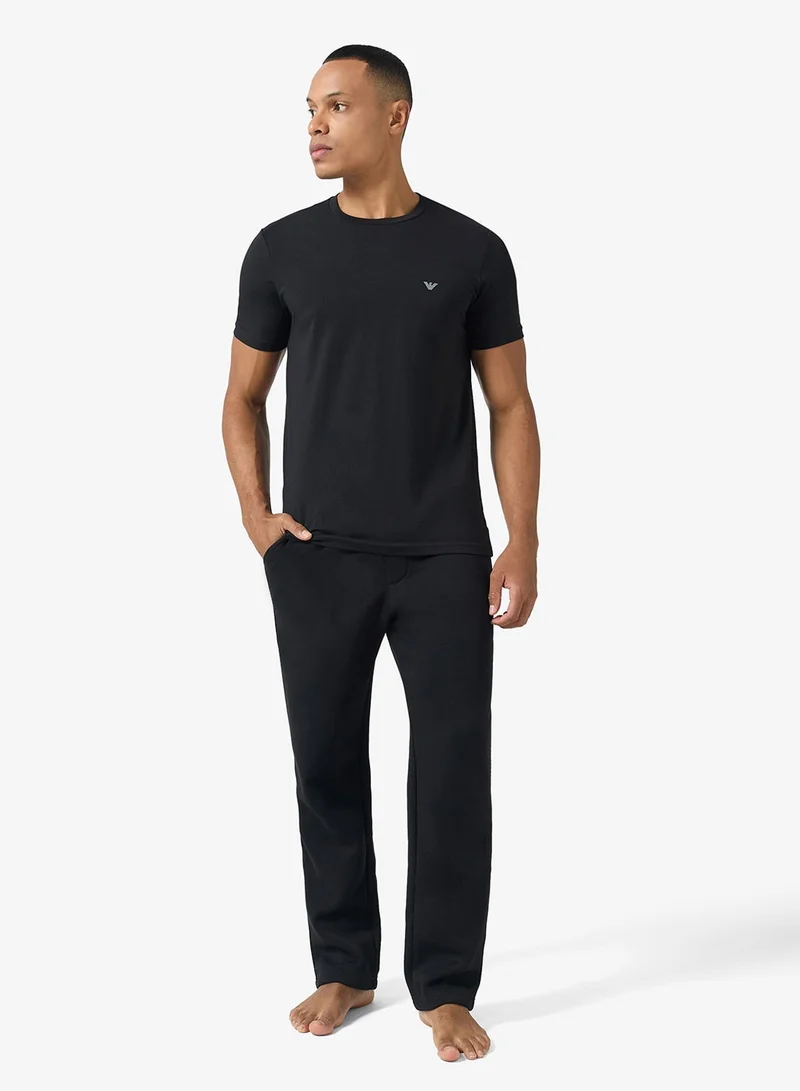 Emporio Armani  2 Pack Of Logo Crew Neck T-Shirt for Men | Best Price UAE