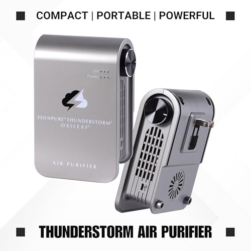EdenPURE Thunderstorm III Air Purifier – Small Plug-In Ozone Generator & Ionizer – Eliminates Odors, Pet Smells, Smoke, Mold – Filter-Free Portable Cleaner for Home, Travel, Car, Office Use - Image 5