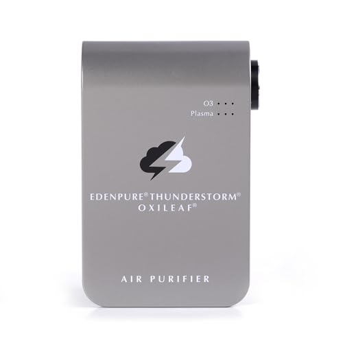 EdenPURE Thunderstorm III Air Purifier – Small Plug-In Ozone Generator & Ionizer – Eliminates Odors, Pet Smells, Smoke, Mold – Filter-Free Portable Cleaner for Home, Travel, Car, Office Use - Image 2