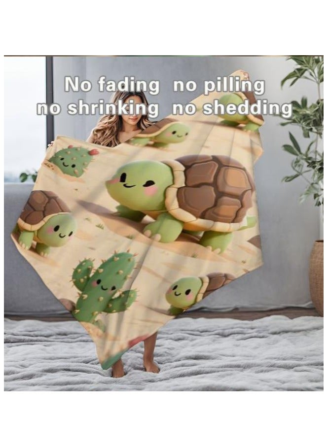 عام بطانية رقيقة من الفانيلا (دافئة ومريحة، ومناسبة للنوم واستخدام الألعاب وإزالة الغبار ومقاومة للرمل) 150 سم * 200 سم - 859 - Image 1