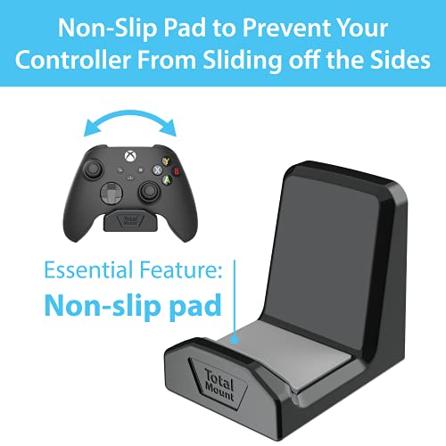 TotalMount Controller Wall Stand (1 Pack) with Non-Slip Pad & Removable Adhesive for Xbox, PS5, PS4, and Nintendo – This Premium Holder Won’t Damage Your Wall with Screws or Permanent Adhesive - Image 5