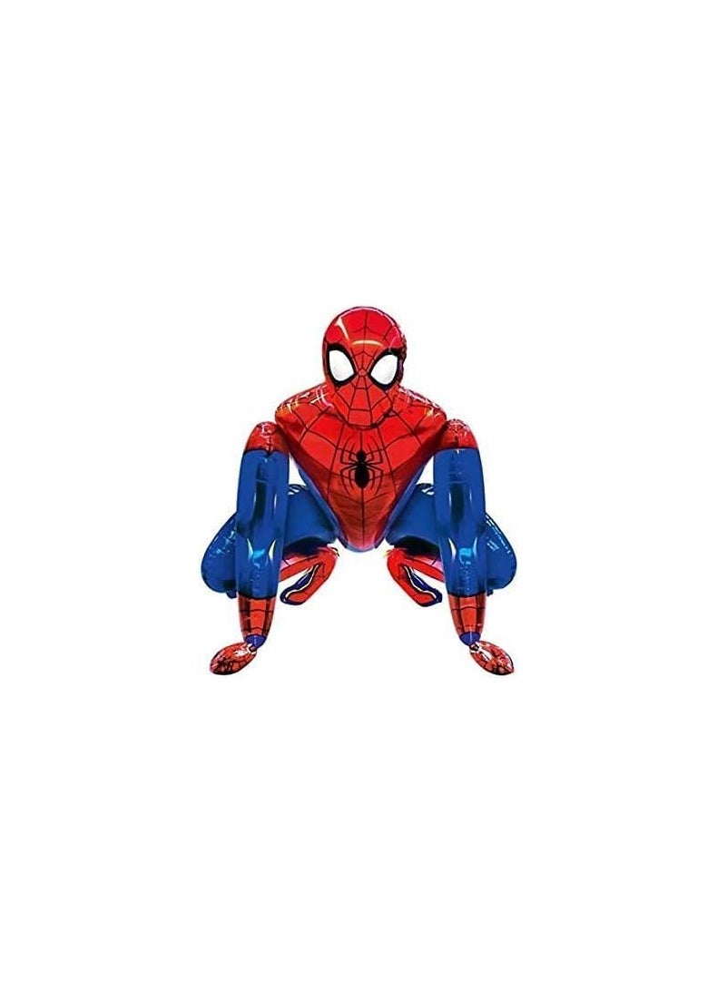 Party with Emma Superhero 3D Stand Balloon Medium Size for Kid Toddler Birthday Decoration (Spiderman)  - Image 1