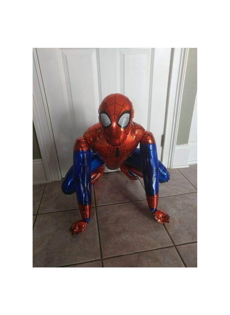 Party with Emma Superhero 3D Stand Balloon Medium Size for Kid Toddler Birthday Decoration (Spiderman)  - Image 4