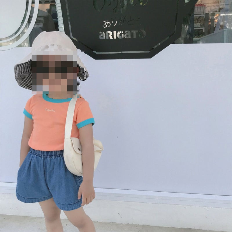 New Girls Short-Sleeved T-Shirt Modal Style Kidsren'S Half-Sleeved T-Shirt Baby Girl Bottoming Shirt Z013 - Image 1