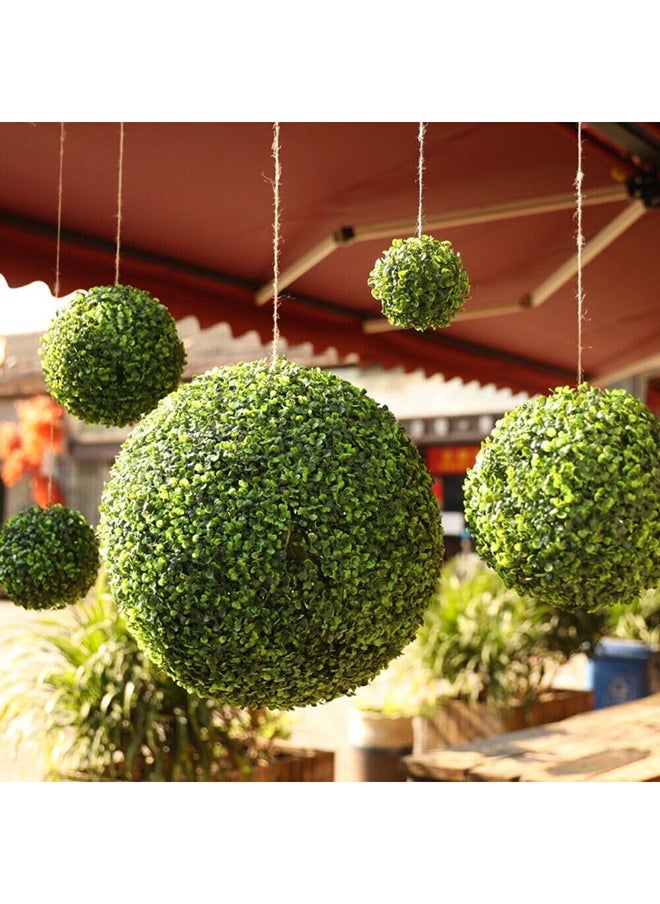HOME TASTE Home Taste Elegance Life like Artificial Topiary Grass Balls For Home Hotel And Mall Decor Ideal For Indoor And Outdoor Elegance Weddings Christmas And Beyond (Big_45Cm)  - Image 1