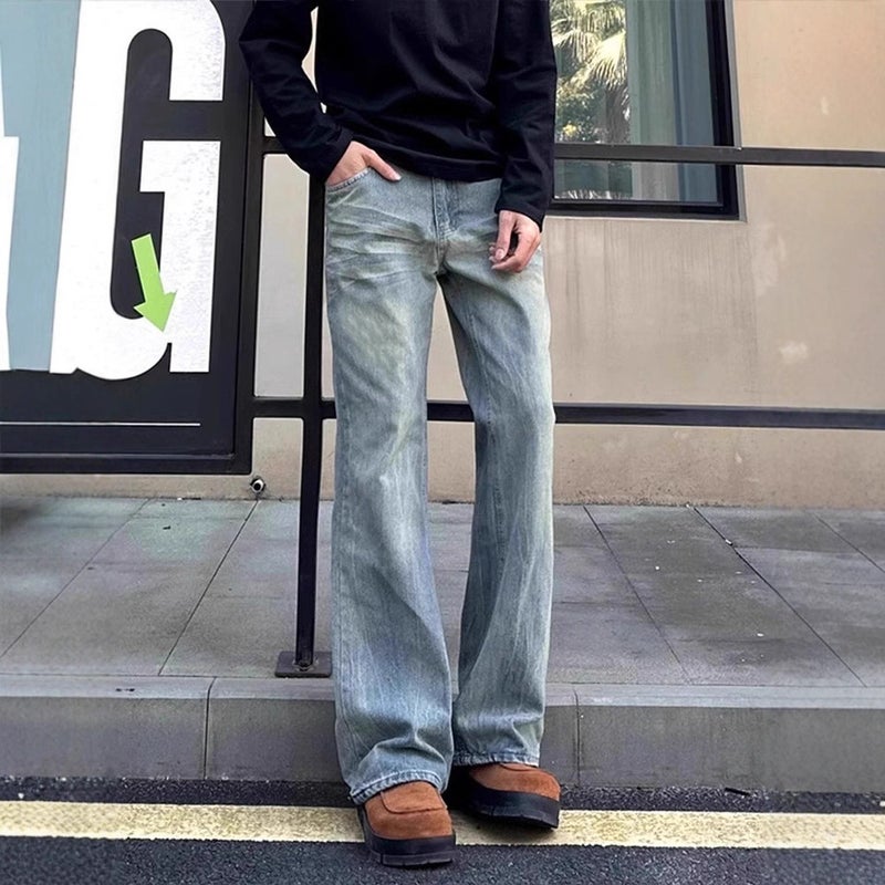 Unisex Casual Daily Denim Jeans - Image 4