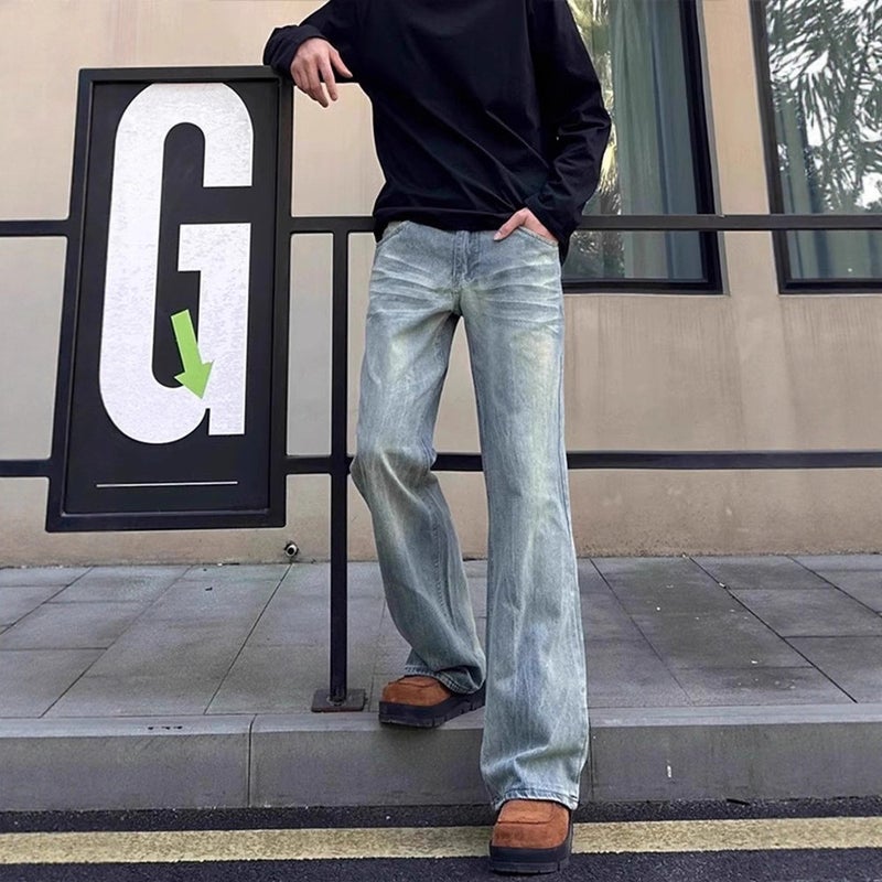 Unisex Casual Daily Denim Jeans - Image 5