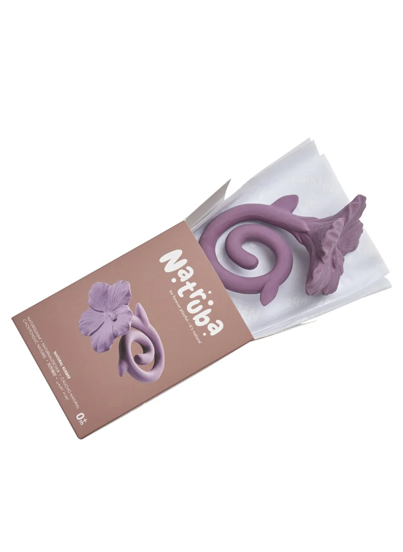 Natruba Natruba Teether Hawaii Flower - Purple