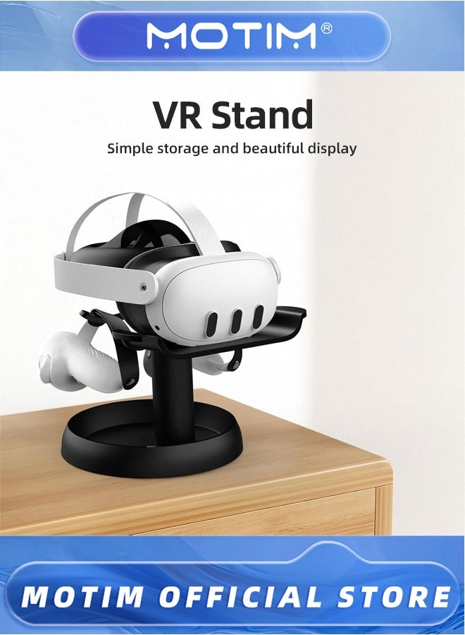 Motim Universal VR Headset Display Dock,Stable Bracket Storage Round Base for Quest 3s/Quest 3/Vision Pro/Quest 2/Pico 4/for PSVR 2 - Image 3