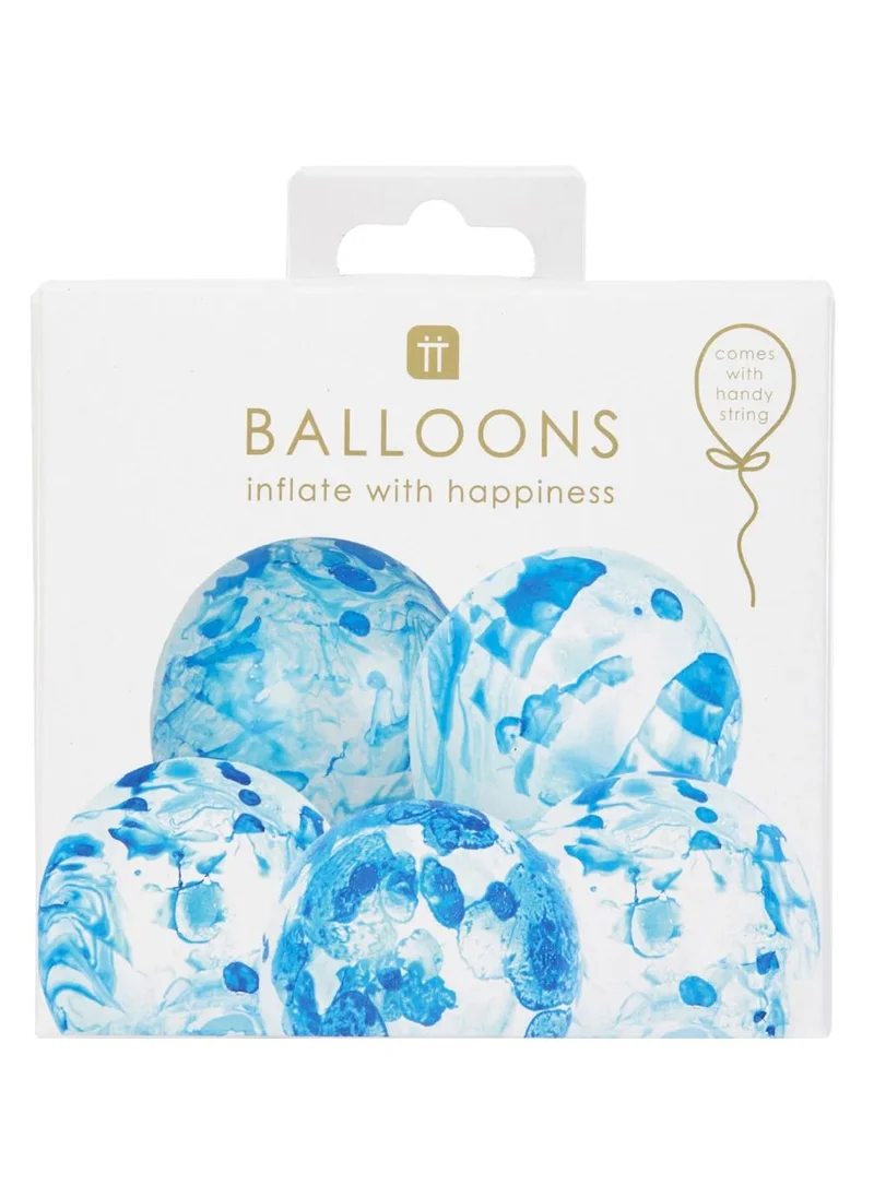 توكينج تيبلز Marble Blue Balloons