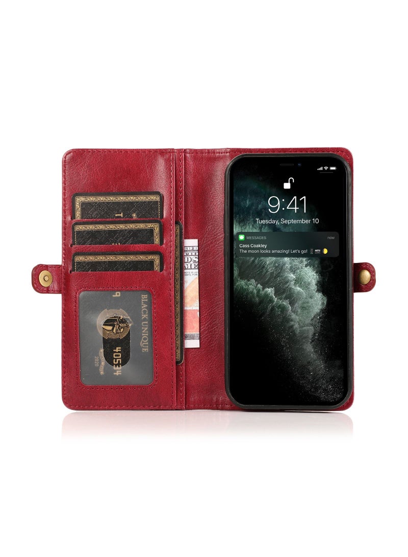 Suteni Flip Cover Protective Leather Case for iPhone - Image 3