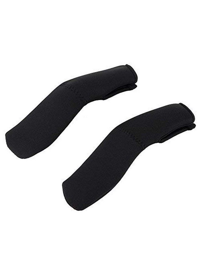 GLOGLOW 2Pcs/Pair Baby Stroller Armrest Cover Removable Zipper Crossbar Elastic Dustproof Protector Sleeve For Pushchair Pram Black - Image 1