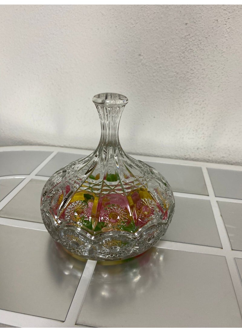 Bohemia Glass Sugar Bowl with Lid, Turkish Delight Holder, Treat Dragee Dispenser 230 ml - pzsku/ZECF486A3E624C4AFD628Z/45/_/1732349834/3455a17a-707b-4baf-8f37-50db3856846d