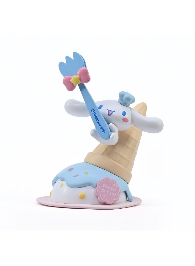 Hello Kitty & Friends Memo Stand Party Time Collectible Figure - Cinnamoroll | Sanrio Characters | Display Figure | Memo Stand to hold your notes and photos | Perfect Gift for Collectors and Kids