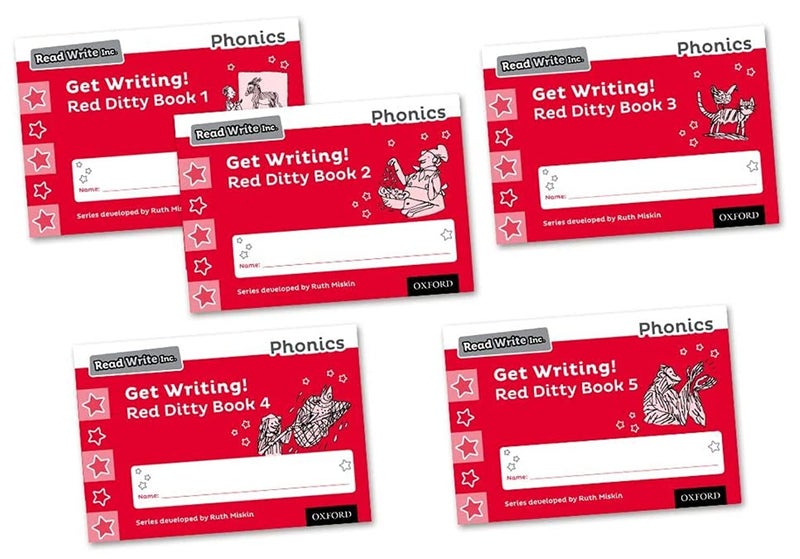 Phonics - Get Writing! Red Ditty | Authored by Ruth Miskin, Tim Archbold | Paperback | Published by Oxford University Press