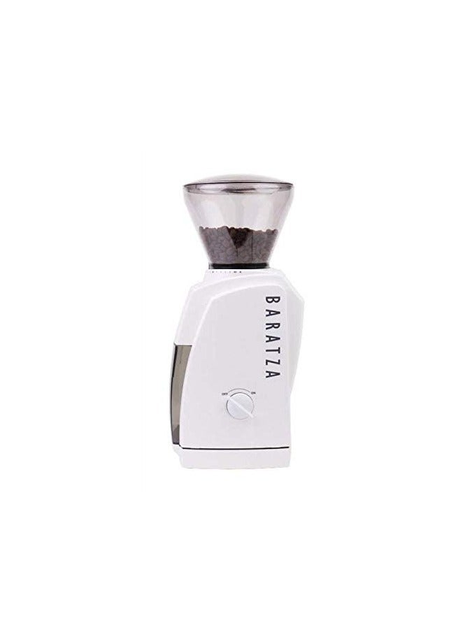 BARATZA Encore 230V Coffee Grinder - Electric Coffee Bean Burr Grinder with 40 Grind Settings, White - Image 2