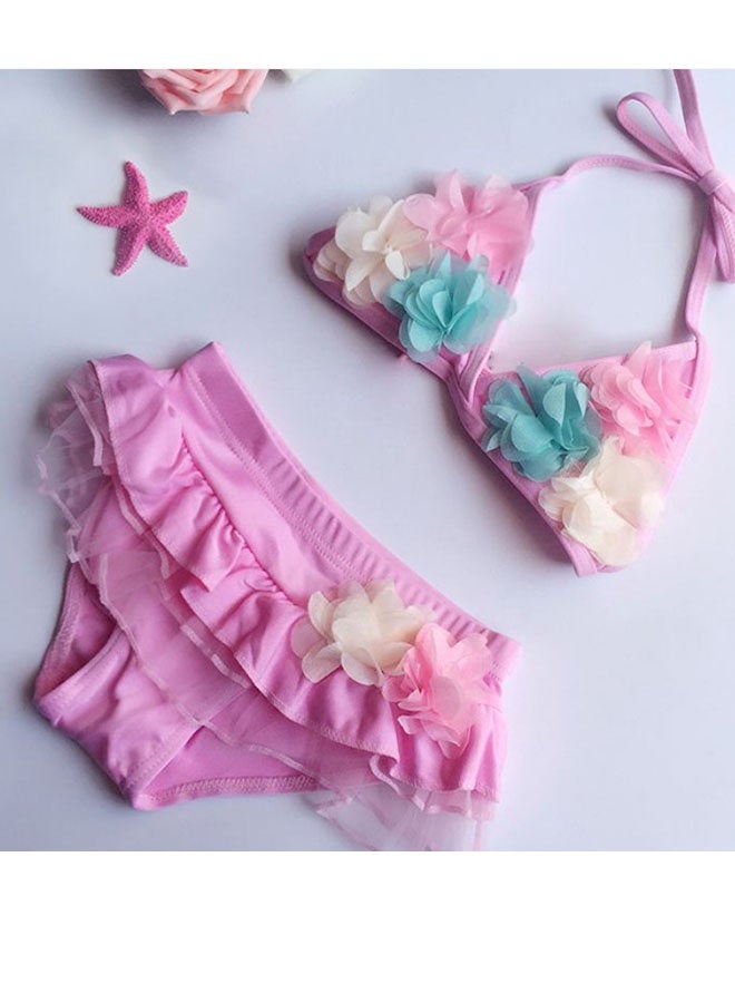Geustos Baby Girl Halter Swimsuit 90-100 Cm - Image 3