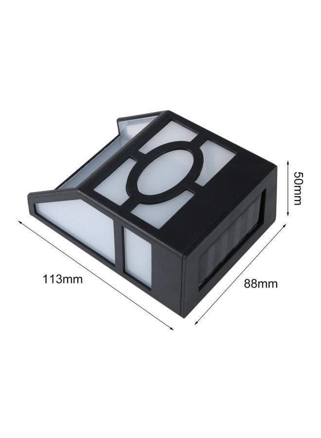 نيبمينينت مصباح LED جداري يعمل بالطاقة الشمسية أبيض دافئ 7.5x5.5x11.5سنتيمتر  - Image 5