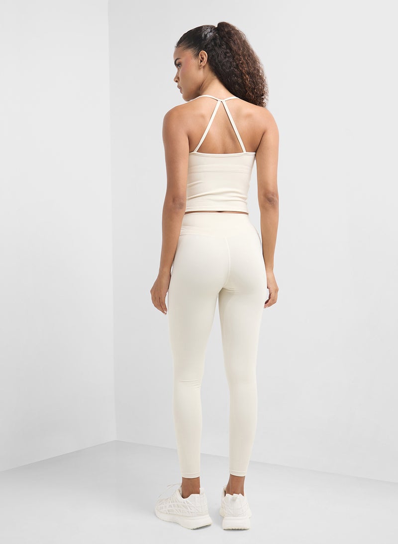 FRWD Strappy Seamless Vest & Sculpting Leggings Set  - Image 2