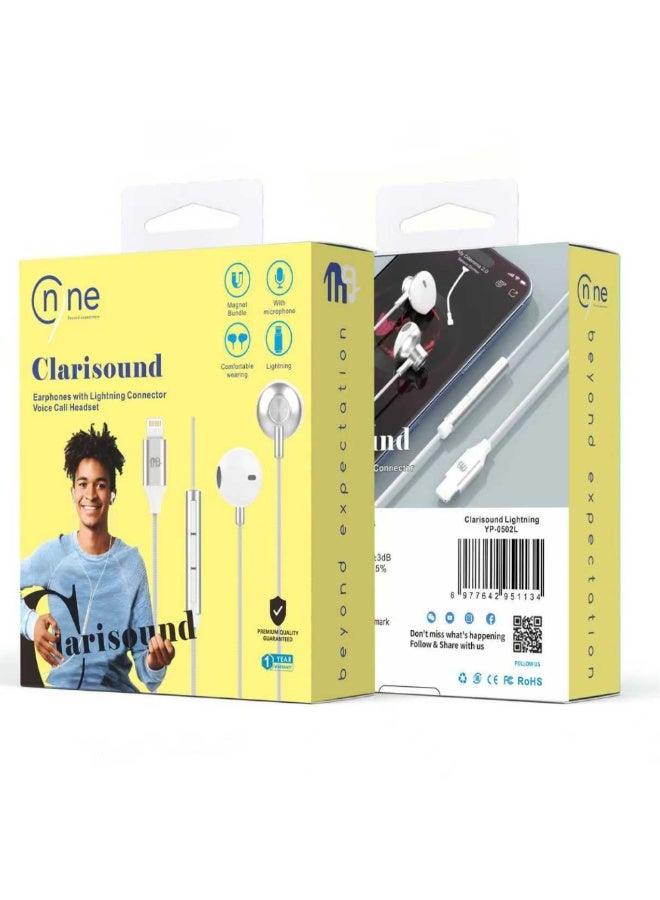Nine Nine Clarisound Wired Earphones ZECF4D5336FC1ABC338C9Z