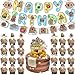 Geluode Capybara Party Decorations Set Cute Capybara Theme Party Supplies Include Capybara Happy Birthday Banner Capybara Banner Cake Cupcake Toppers for Kids Boys Girls Birthday Party Supplies - Image 3