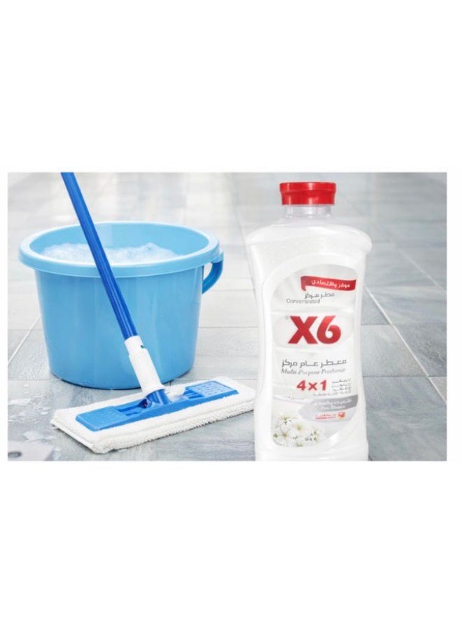 X6 Concentrated Multi-Purpose Freshener & Floor Cleaner – Dew Blossom Scent – 4-in-1 Action for Deep Cleaning, Disinfecting, and Long-Lasting Fragrance - Image 4