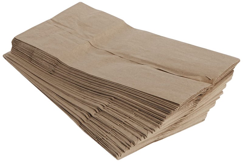 AJM Brown Paper Lunch Bags 40 Count - Image 1