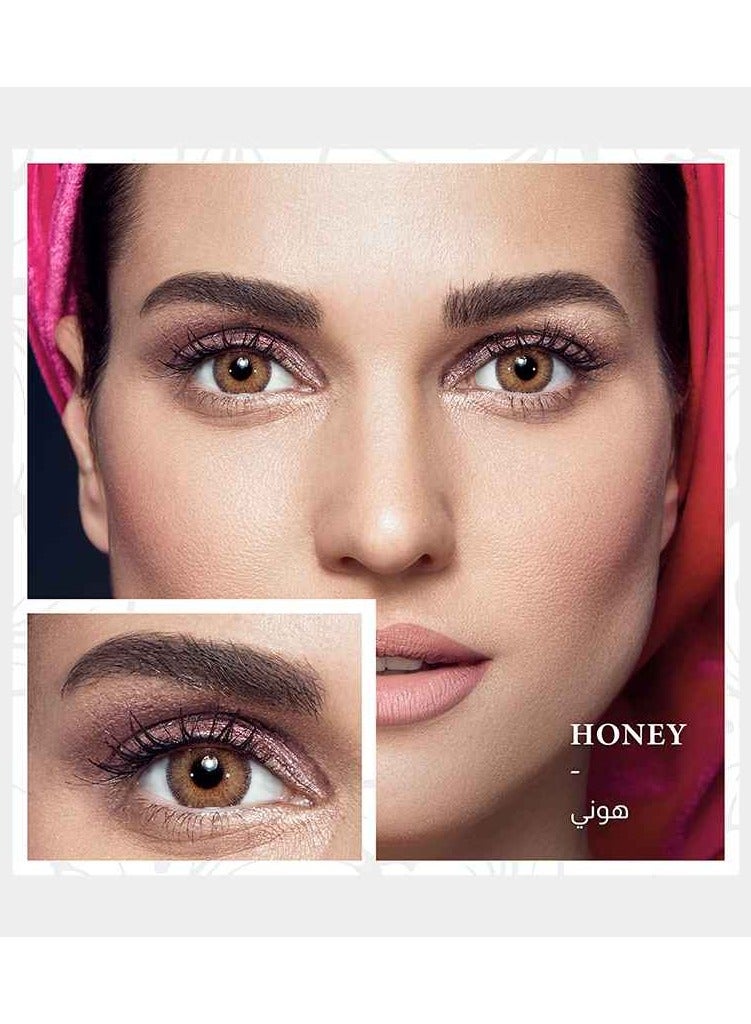 Anesthesia Anesthesia Once Honey daily colored contact lenses - Image 2