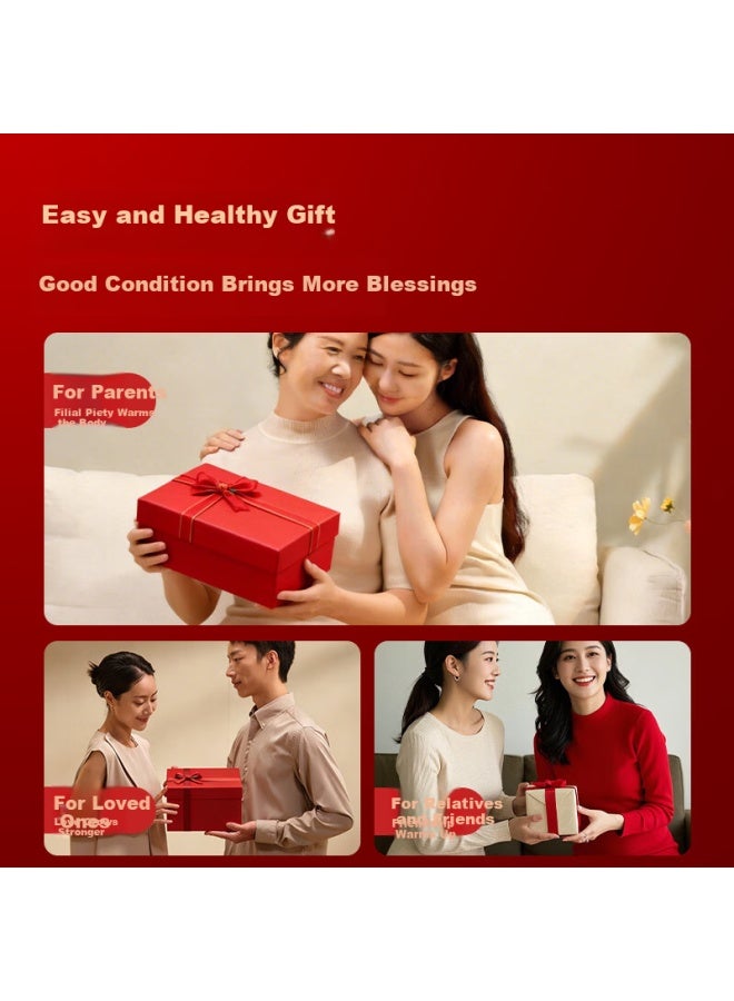 Breo X2 Heated Knee Massager Vibrating Knee Joint Massager Warm Knee Wrap For Cycling Elderly Cold Relief Windproof Gift For Parents And Seniors - Image 1
