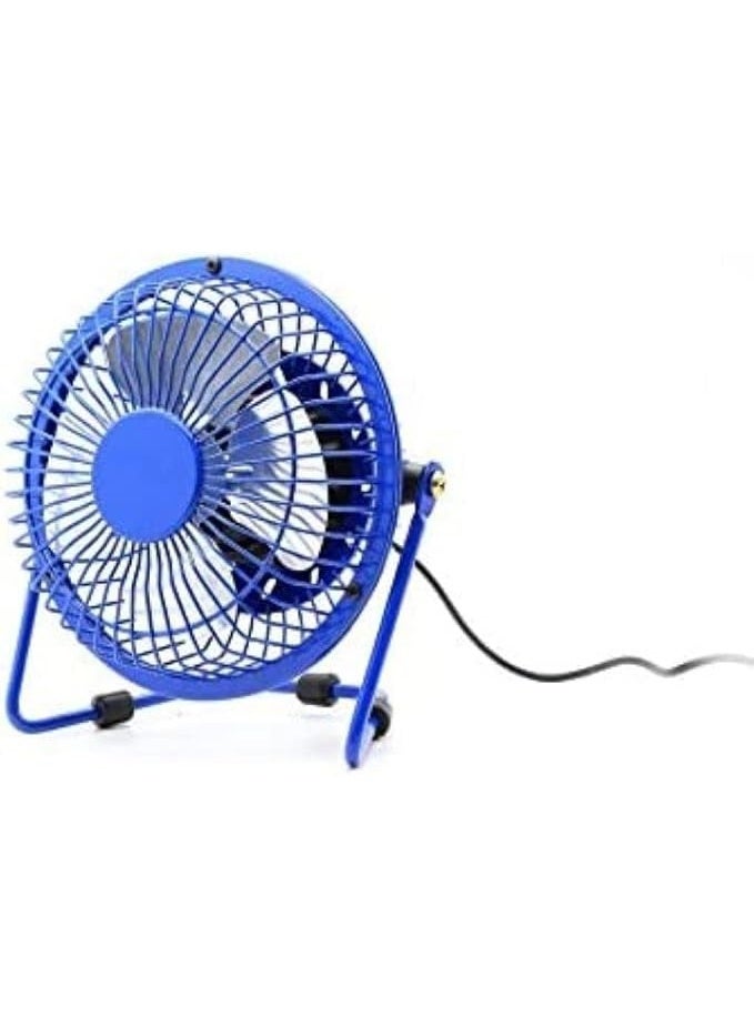 7-Inch Portable Silent Desktop Cooling Fan – Metal Body – Ideal for Laptop and Workspace Use  - Image 1