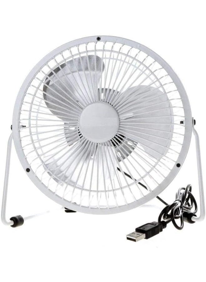 7-Inch Portable Silent Desktop Cooling Fan – Metal Body – Ideal for Laptop and Workspace Use  - Image 3