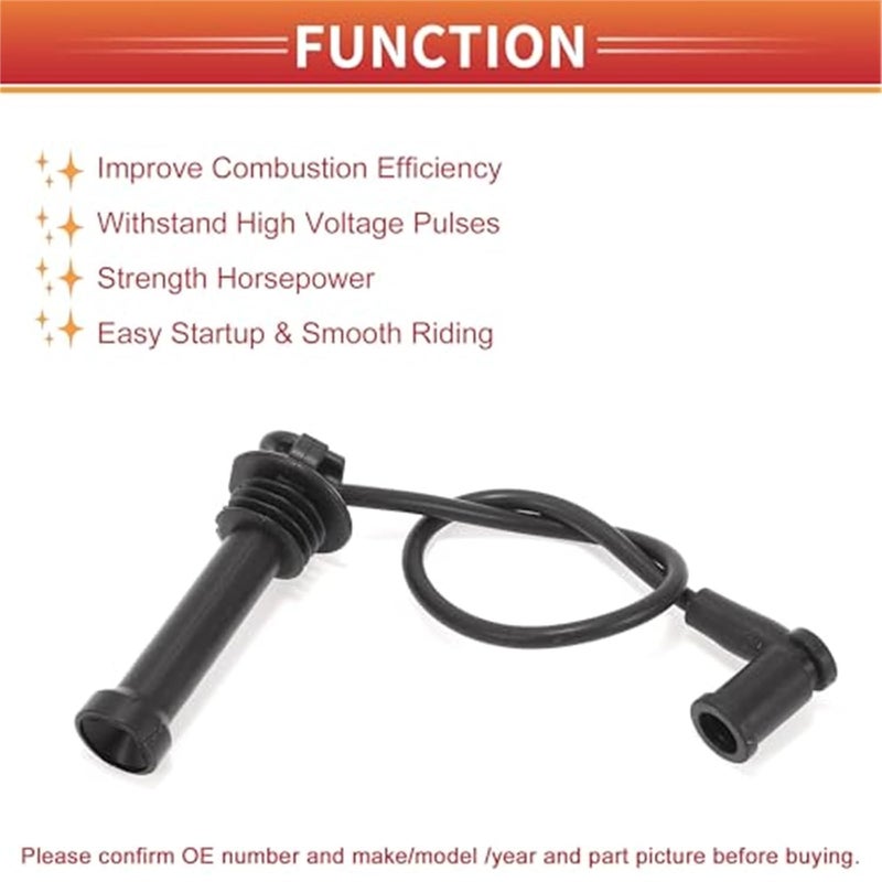 Vuzmode Car Spark Plug Coil Wires for Ford Fiesta - Image 5