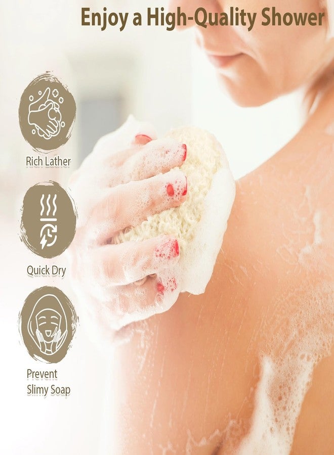 COSYOO 200 Pcs Sisal Soap Saver Bag with Drawstring, Plastic-Free Soap Saver Bags Reusable& Natural Bubble Exfoliating Pouch for Bath & Shower, Zero Waste Mesh Bag for Foaming & Drying Soaps - Image 3