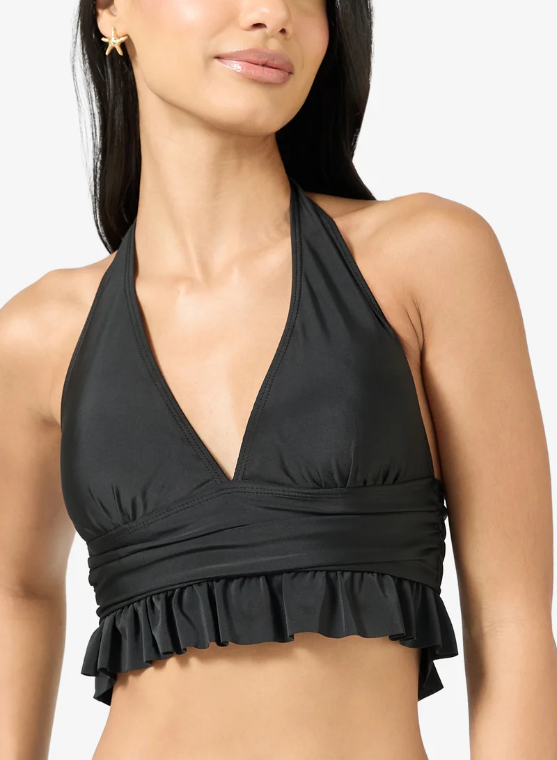 Ginger  2 PC Swim Set with Frill Detail for Women | Best Price UAE