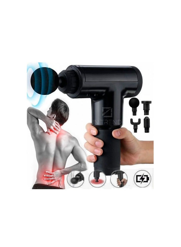 مسدس تدليك العضلات الفاشيالي - لتخفيف آلام العضلات وتعزيز الاسترخاء متعدد الالوان - Image 4