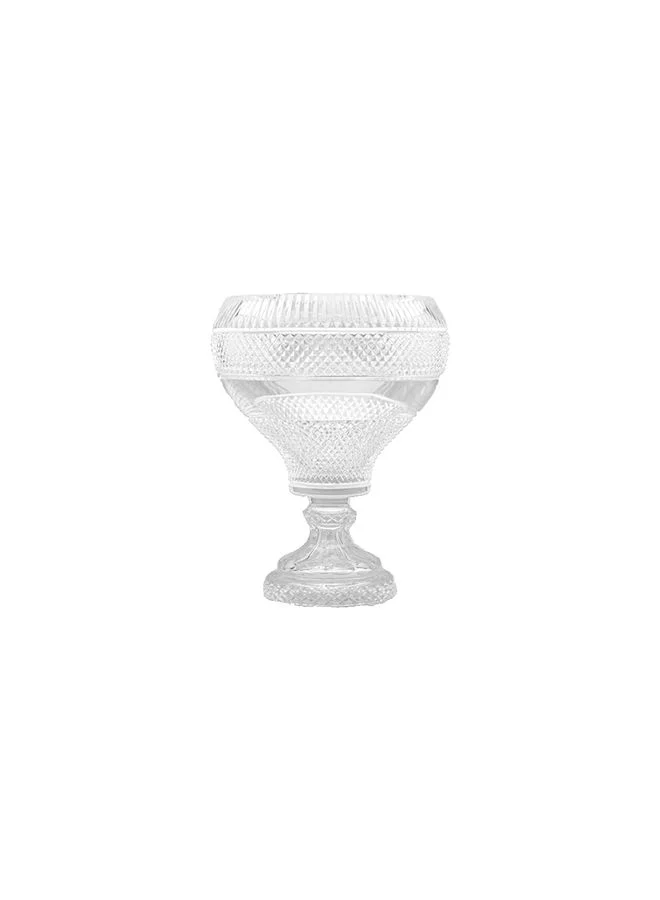 Villeroy & Boch Glow Cyrstal Footed Flower Vase 29cm