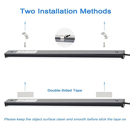 GREENIC USB Black Light Bar, 10W 1ft Upgraded UV LED Blacklight Strip Lights, Small Black Lights for Glow Party, Posters, Tapestry, Room, Bedroom Decor, Body Paint, Halloween Decorations, 2 Pack - Image 3