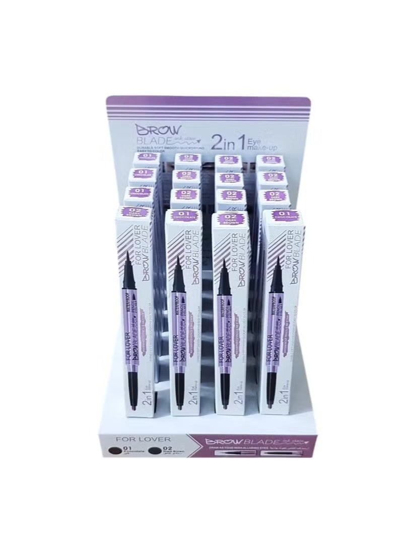 FOR LOVER Kuwaiti white eyeliner pencil, Forlover, 12 pieces - Image 1