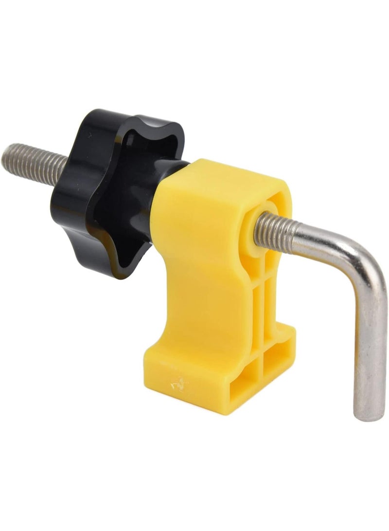 GGOOT Clamps for Woodworking Set, Right Angle Clamp ABS and Fiber Engineering Plastics for Cabinets Making for Hardware Parts for Hand Operated Tools(Yellow)  - Image 3