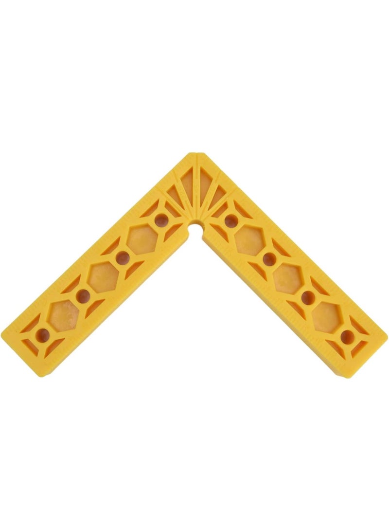 GGOOT Clamps for Woodworking Set, Right Angle Clamp ABS and Fiber Engineering Plastics for Cabinets Making for Hardware Parts for Hand Operated Tools(Yellow)  - Image 5