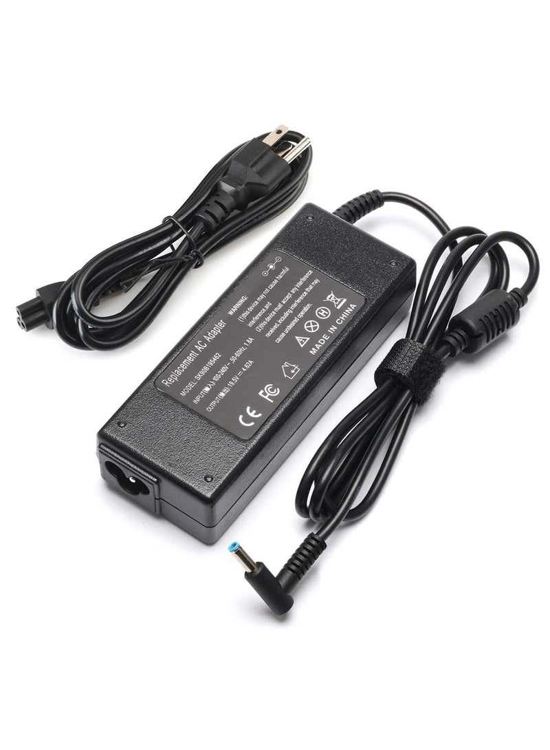 90W 19.5V 4.62A AC Adapter Laptop Charger for HP 710412-001 740015-001 710413-001 710414-001 719309-001 721092-001 709986-003 Envy Touchsmart M6 M7 15-j 17-j HP Pavilion 11 14 15 17 Power Supply Cord