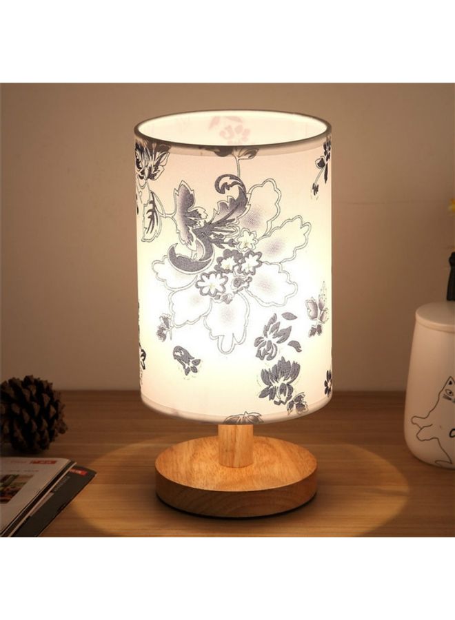 إسكدنيا مصباح طاولة LED من الخشب بطابع أوروبي إسكندنافي أبيض دافئ - Image 1