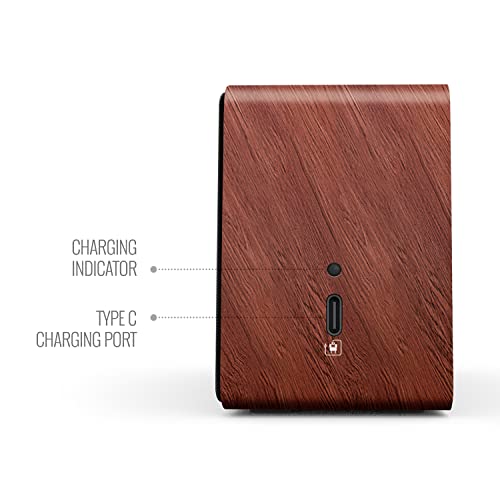 Carvaan Saregama Mini+ (Plus) Portable Music Player with 1000 Preloaded Songs, 10 Watt Speaker, Handsfree Calling, Bluetooth/Fm/Am/Aux (Vintage Brown) - Image 4