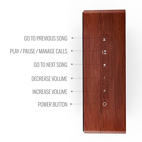 Carvaan Saregama Mini+ (Plus) Portable Music Player with 1000 Preloaded Songs, 10 Watt Speaker, Handsfree Calling, Bluetooth/Fm/Am/Aux (Vintage Brown) - Image 5