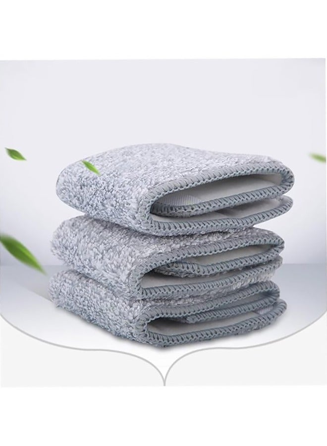 Monda 5-Piece Set of Flat Mop Head Replacement, Mop Cloth Replacement, Wet and Dry Household Cleaning Mop, Cotton Replacement (35cm*12cm)  - Image 2