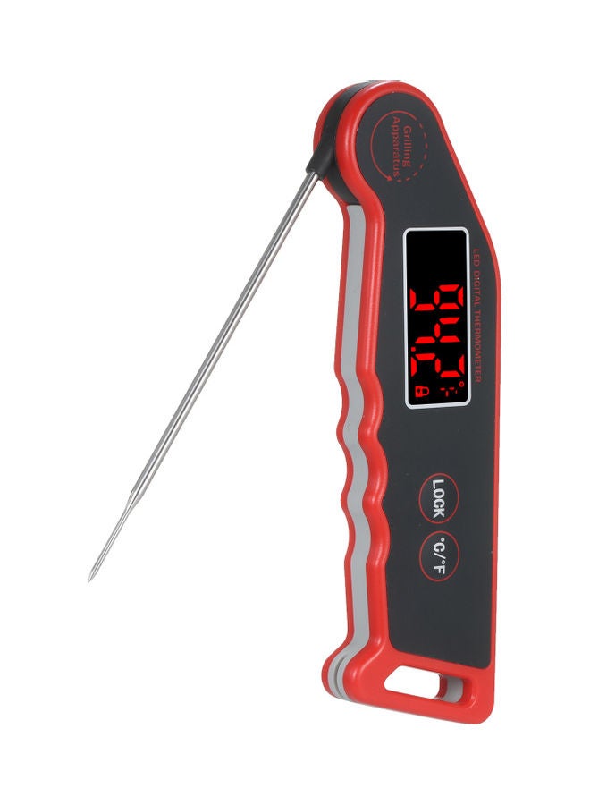 Digital Food Thermometer Black/Red - Image 1