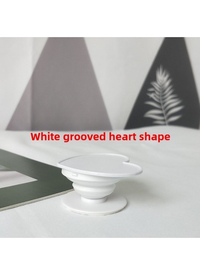 Generic - Cartoon Airbag Bracket Special-shaped Acrylic Printing Custom Desktop Lazy Telescopic Painted Epoxy Airbag Bracket-Color:Love Groove-White-Style:Bare Bracket-surface Cover With Foam Adhesive (double-sided Adhesive) - Image 1